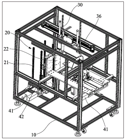 一种自动折盒机的进料模组